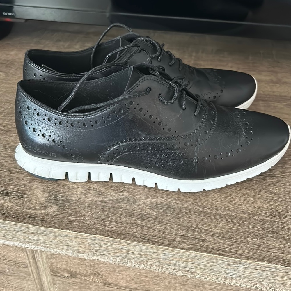 Cole haan zerogrand wingtip shoes only worn once!